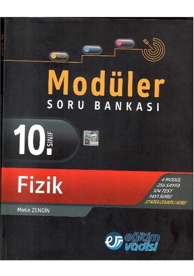Eğitim Vadisi 10. Sınıf Modüler Soru Bankası Fizik Set - Metin Zengin