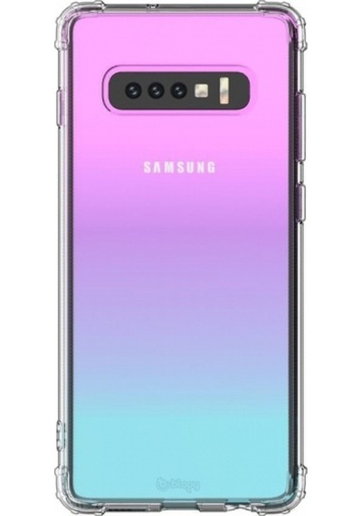 Blogy Galaxy S10 Plus İle Uyumlu Crystal Fit Kılıf Crystal Clear