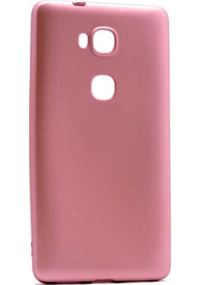 Huawei Gr5 Kılıf Zore Premier Silikon Kapak Rose Gold