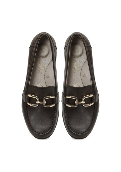 Polaris 105472.z6fx Kahverengi Kadın Loafer 000000000102202593 Kahverengi