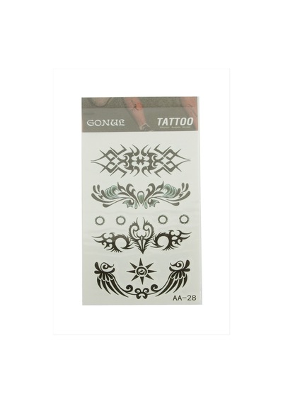 Tattoo - 960 - Dövme - Glblseme - Sticker Beyaz