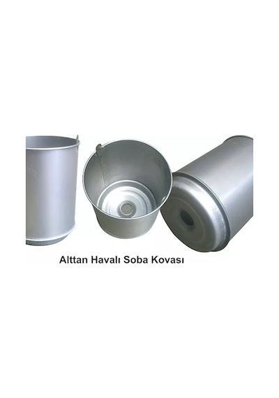 Standart Soba Kovası Kömür kovası Odun Kovası Kalın Alttan Delikl