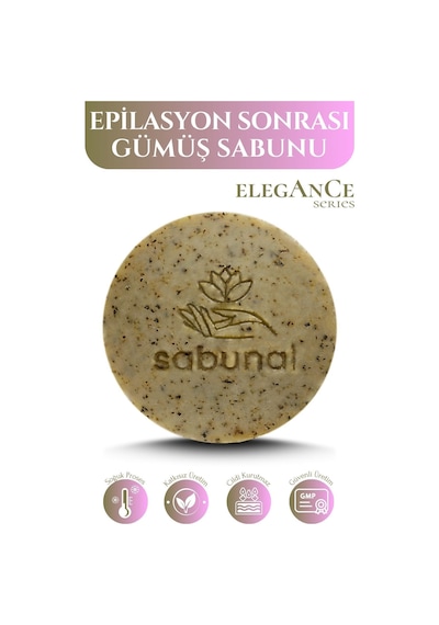 Sabunal Gümüş Sabunu - Epilasyon Sonrası Sabun 100 G