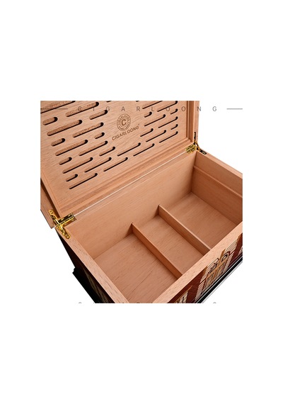 Küba Evi Tasarımı Sedir Humidor Puro Kutusu 250s
