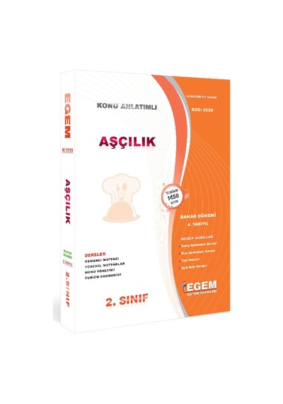Aöf 2. Sınıf Aşçılık Bahar Tüm Dersler Çözümlü Konu Soru Bankası