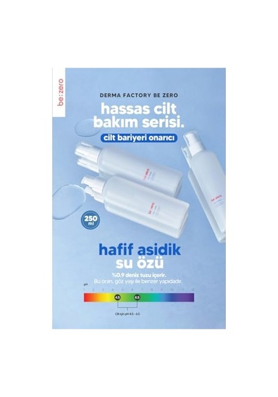 Hassas Ciltler Için Tonik Be Zero Mild Toner 250ml