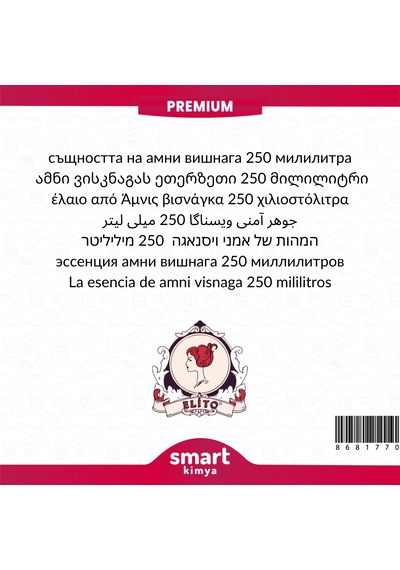 Premium Amni Visnaga Esansı 250 Ml Diğer