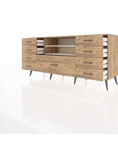 Hyperion Konsol 2 Raflı 9 Çekmeceli 176x44x83 Çam-aytaşı/çam Aytaşı/çam Hyperion Konsol 2 Raflı 9 Çekmeceli 176x44x83 Çam-aytaşı/çam Aytaşı/çam