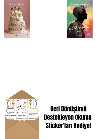 Bir Evlilik Komedisi + Ben Amir + Okuma Sticker'ları