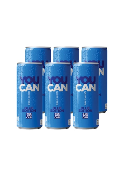 You Can Blue Edition Enerji İçeceği 250 ml 6'lı