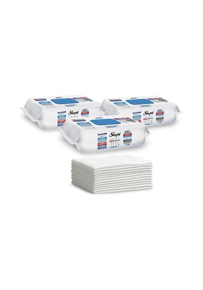 Easy Clean Premium Çamaşır Suyu Katkılı Yüzey Temizlik Havlusu Mendili 3x100 300 Yaprak