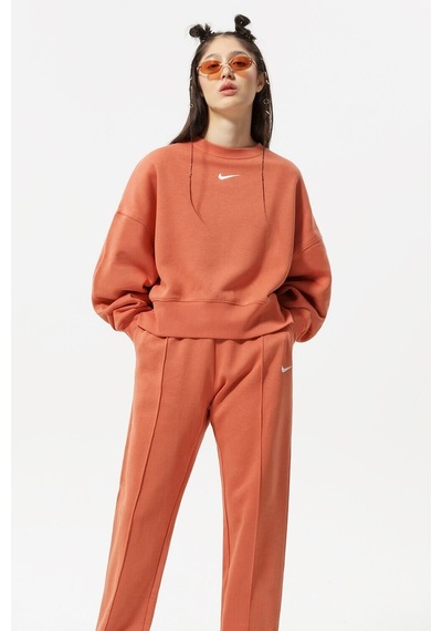 Nike Sportswear Loose Fit Pant Bol Ve Uzun Kesim Turuncu Eşofman Altı