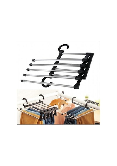 Hareketli Pantolon Askılığı 5 In 1