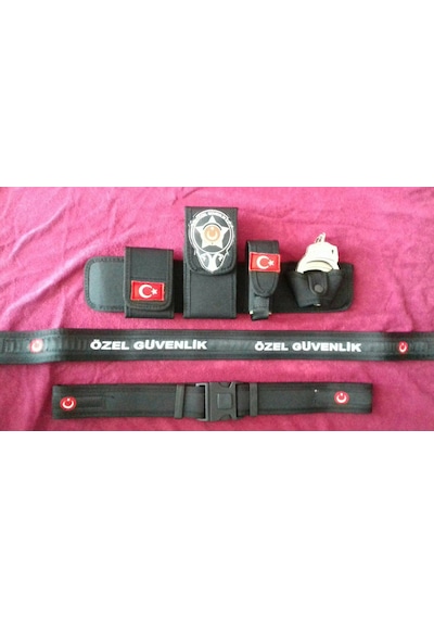 Özel Güvenlik Tesisat Bel Kılıfı Ve Yazılı Ögg Palaska Satınal