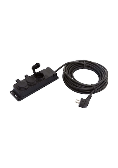 Bylion 20 M 3x2.5 MM 3'lü Grup Priz Uzatma Kablo (Kauçuk Priz. Fiş)