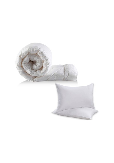 Özdilek Microsoft Çift Kişilik Yorgan (Microfiber) + 2 Ad Yastık