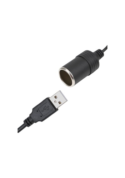 Tr Usb 2.0 Siyah 5 Volt 2 Amper To 12 Volt 800mah Araç Çakmaklığına Çevirici
