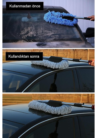 Araba Yıkama Fırçası Paspas Temizleme Aleti Uzun Saplı Yıkama Detaylandırma Kiti Arabalar Kamyon, Suv, Rv, Römor Diğer