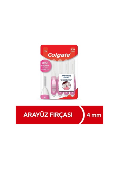 Colgate Arayüz Fırçası 4 Lü 0.04 Mm