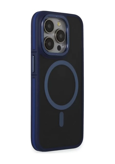 Joko Apple İphone 14 Pro Max Kılıf Rocky Magsafe Kapak - Lacivert