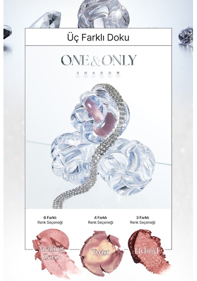 Yansımalı Krem Dokulu Çok Amaçlı Tekli Far Muzıgae Mansıon One&only Shadow Twist Golden Rose Golden Rose