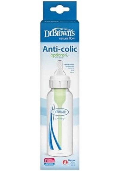 8 Oz/ 250 Ml Dar Ağız Pp Biberon, Tekli Paket Açık