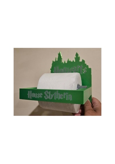 Slytherin Tasarımlı Tuvalet Kağıdı Tutucu Diğer