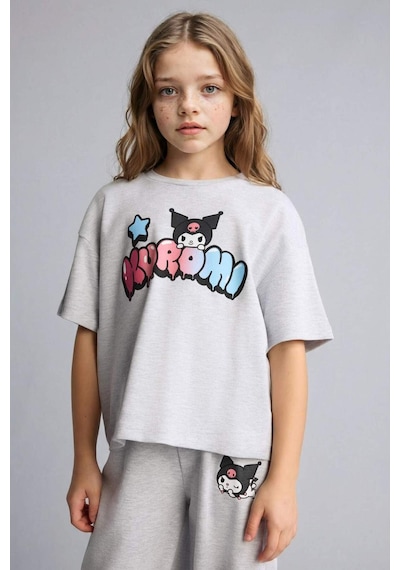 Defacto Hello Kitty 2li Takım Kız Çocuk H2756a826spgr28 Gri-gr28