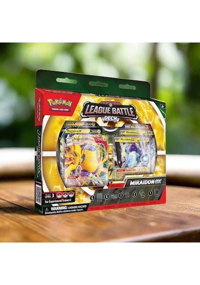 Pokemon Kart League Battle Deck N23 Miraidon Ex Ve Regieleki Vmax 60 Kart Zarlar Kutu Online Kod