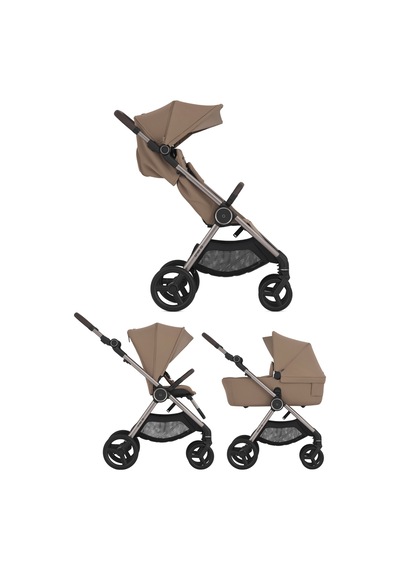 Anex Iq Premium Kabin Boya Dönüşebilen Çift Yönlü Bebek Arabası Portbebe Dahil Smart Set