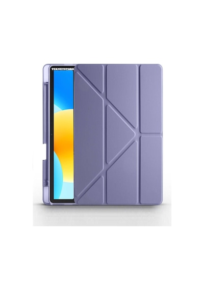 Huawei Matepad 11.5 Inç Tablet Uyumlu Kılıf Katlanır Kalemlikli Standlı Uyku Modlu Akıllı Kapak Kılıf