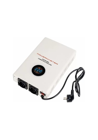 Hubrendy Sh Powermaster Slım-2000 Otomatik 2000 Watt Kombi Voltaj Regülatörü