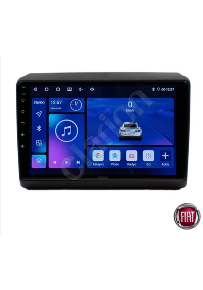 Foxus Fiat Panda 2003 2012 4gb Ram 64gb Hafıza Android Dokunmatik Ekran Oto Teyp - Carplay Wifi Gps Bluetooth Kamera Destekli Oem