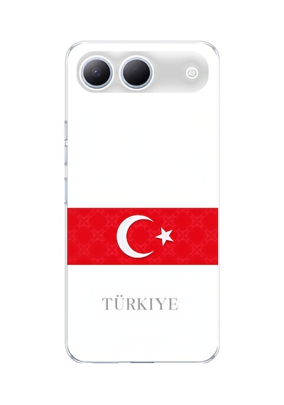 Tecno Spark 40 5g Uyumlu Türk Milli Takım Forma Baskılı Silikon Kılıf Renkli