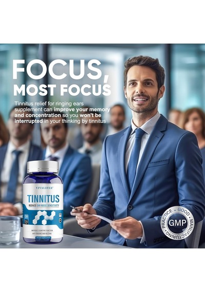 Vıvalıfer Tinnitus Relief For Ringing Ears Cognitive 1200mg 120 Caps