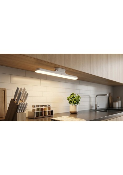 1 Adet Cata Ct 5249 Beyaz Kasa 3w Şarjlı Led Aplik Dokunmatik 3 Renk Modu