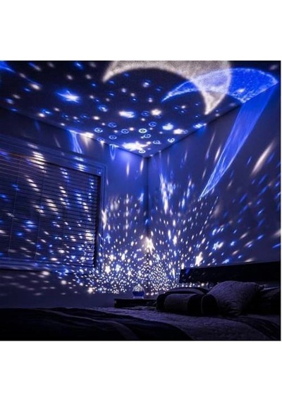 Star Master Projeksiyon Gece Lambası Renkli