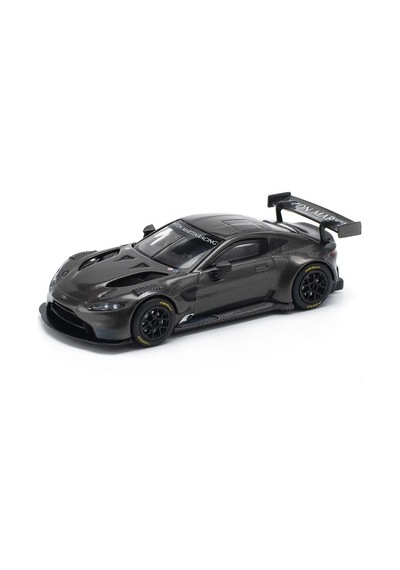 Pop Race Aston Martin Gt3 Carbon Fiber 1:64 Diecast Model Araba Pr64-178 Siyah