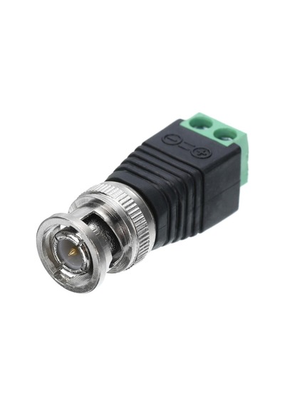 Vidalı Cat 5/6 Koaksiyel Bnc Kablo Konektörü Kamera Video Balun