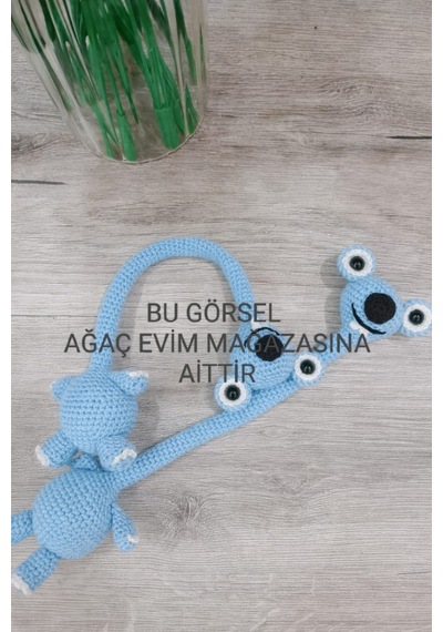 Amigurumi Sid Çanta Charm Telli