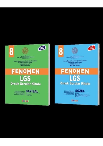 Fenomen Yayınları 8.sınınf Lgs Meb Sayısal - Sözel Örnek Sorular Seti