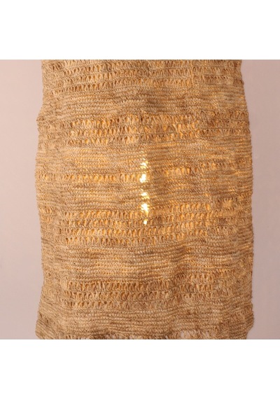 Selanik Örme Doğal Rafya 70x102 Cm Aydınlatma Bej