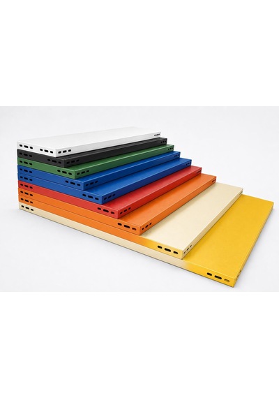 Renkli Çelik Raf Tablası Yeşil-0.70 Mm-31x60 Cm