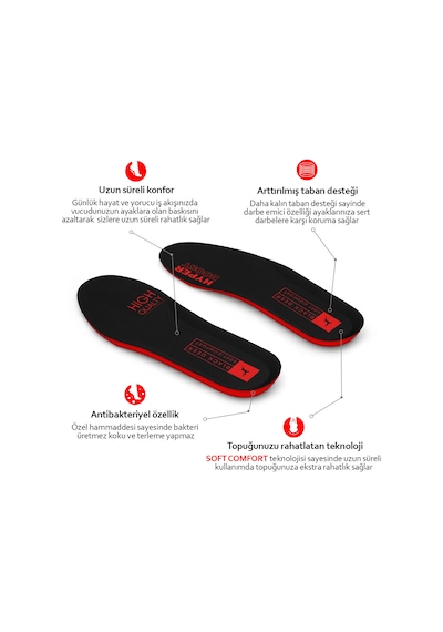 Black Deer Hyper Boost X45 Soft Comfort Ortopedik Tabanlık