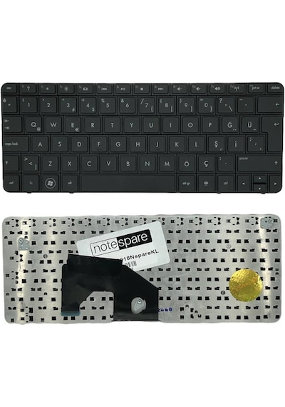 Hp İle Uyumlu Mini 210-1087nr, 210-1090nr, 210-1091nr, 210-1092dx Notebook Klavye Siyah Tr