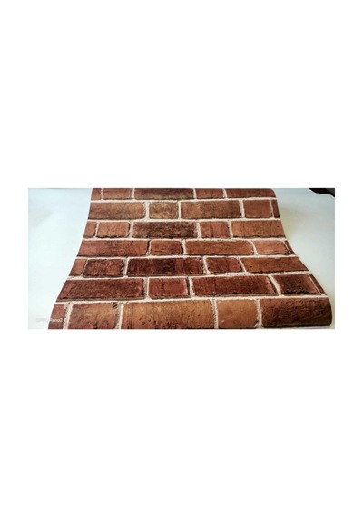 Tr Tetik Duvar Kağıtları Golden Point Tuğla Desenli Duvar Kağıdı 106 X 10 Kırmızı Genel