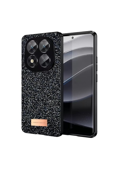 Onegif Redmi Note 14 Pro 5g Bright Simli Kapak - Siyah Bzsxx00 1