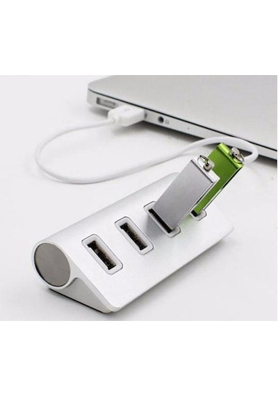 4 Port USB 2.0 HUB Çoklayıcı Çoğaltıcı Splitter - Işıklı