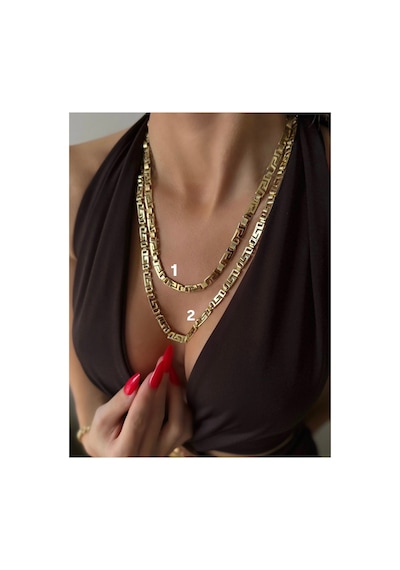 1 Numaralı Xupgin Kolye 45cm Gold Gold