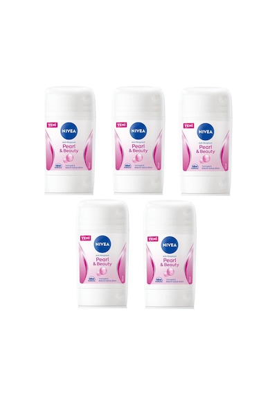 Stick Nivea Deodorant Pearl & Beauty 50 Ml X 5 Adet